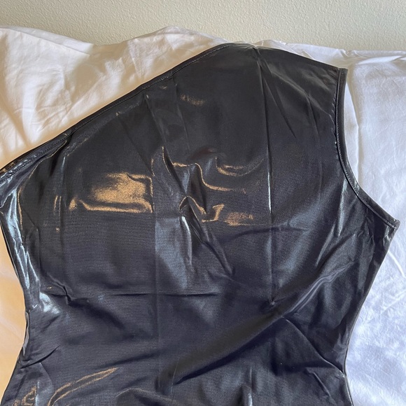 👠👠👠NEW One Shoulder dressy jumpsuit in Large - Picture 2 of 9